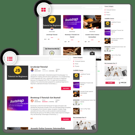Learnmate Learndash Course Grid And List Layout, Learndash Theme