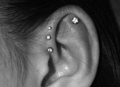 21 Forward Helix Piercing Examples with Piercing Guide (2020)