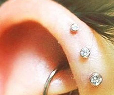 21 Forward Helix Piercing Examples with Piercing Guide (2020)