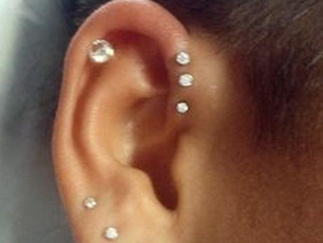 21 Forward Helix Piercing Examples with Piercing Guide (2020)