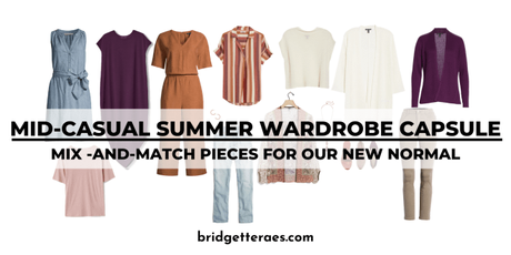 Mid-Casual Summer Wardrobe Capsule