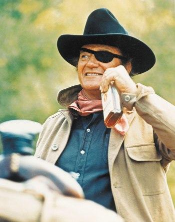 John Wayne in True Grit John Wayne in True Grit