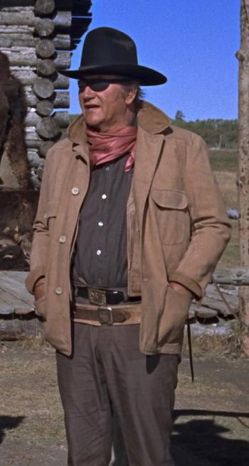 John Wayne in True Grit John Wayne in True Grit