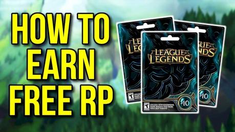 How To Get Free RP (Riot Points) In League Of Legends (LOL) - Complete Guide 2020