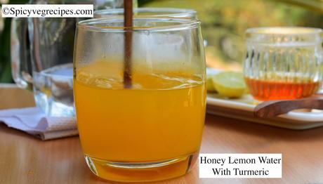 Honey Lemon Water With Turmeric|Warm Honey Lemon Water With Turmeric