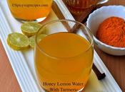 Honey Lemon Water With Turmeric|Warm Turmeric