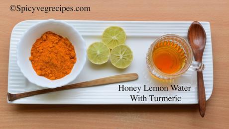 Honey Lemon Water With Turmeric|Warm Honey Lemon Water With Turmeric