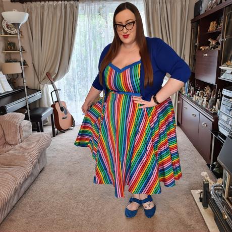 Collectif rainbow dress
