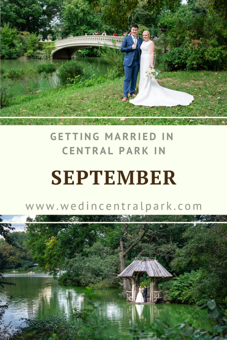 Getting Married in Central Park in September