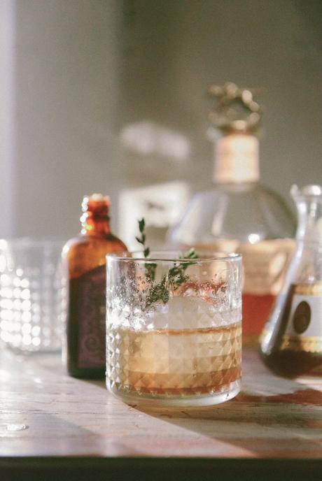 Black Pepper & Thyme Old Fashioned Cocktail