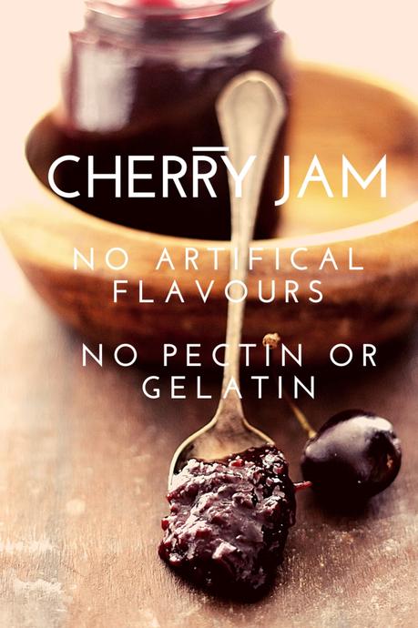 Fresh Cherry Jam-What To Do With Fresh Cherries |No Pectin| No Artifical Colours Or Flavours