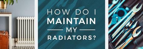 how to maintain radiators banner