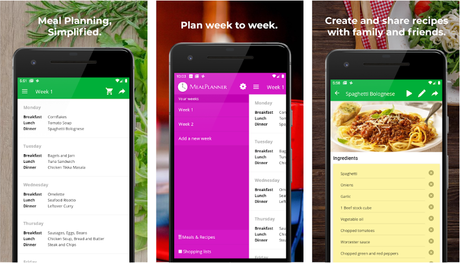 Best Meal Planning Apps Android/iPhone 2020