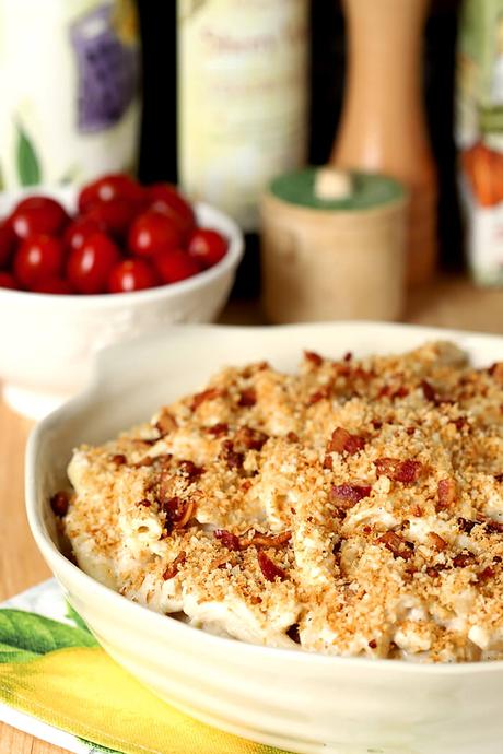 Instant Pot Macaroni and Cheese with Crispy Bacon