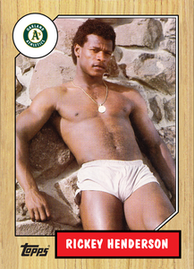 Rickey poses for Playgirl