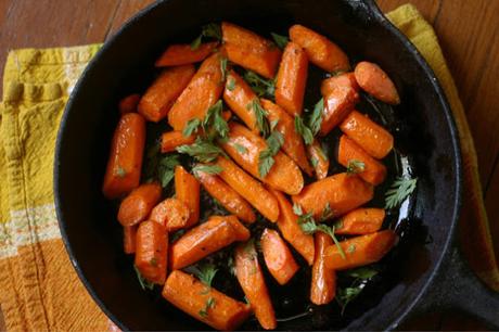 Brown Sugar Roasted Carrots