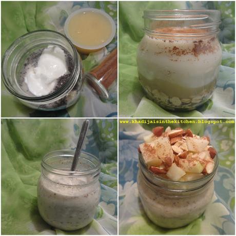 GRUAU DU LENDEMAIN / OVERNIGHT OATMEAL / AVENA DE REFRIGERADOR / شوفان لفطورالغد