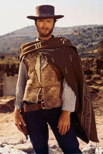 Clint Eastwood as “The Man with No Name” in The Good, the Bad, and the Ugly Clint Eastwood as “The Man with No Name” in The Good, the Bad, and the Ugly