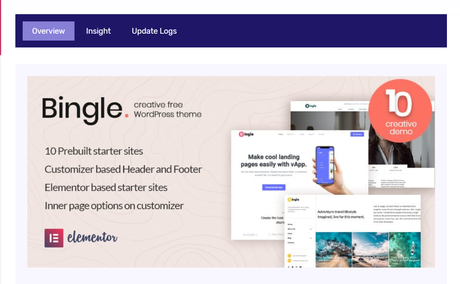 Bingle Review 2020 | Free Yet Versatile All-In-One Theme