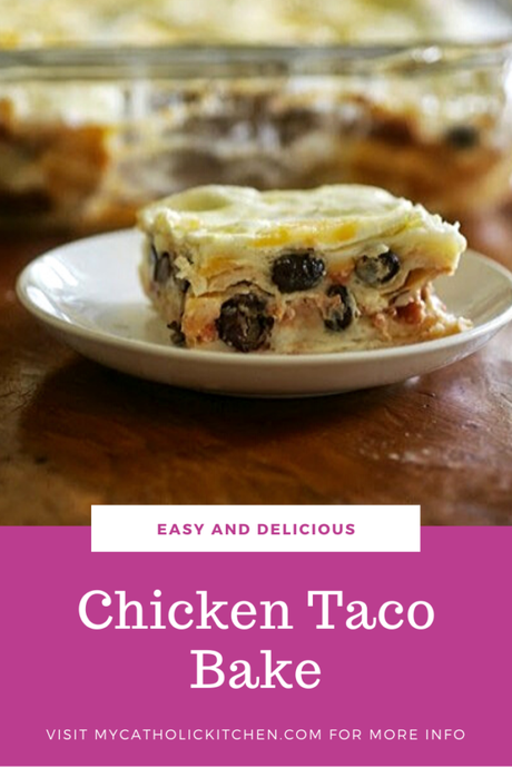 Chicken Taco Bake