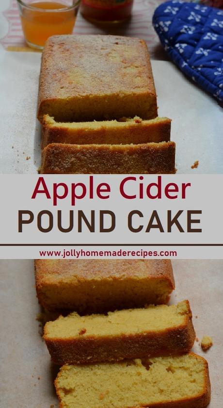 Best Ever Apple Cider Cake