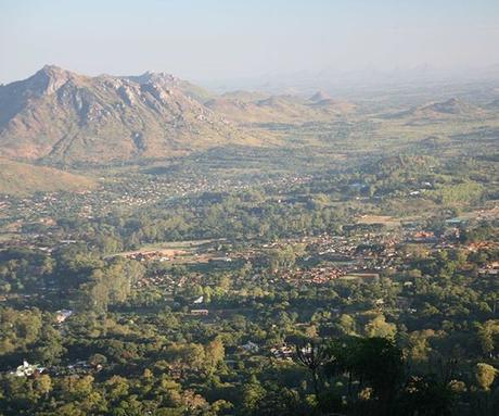 Malawi’s Zomba town and plateau