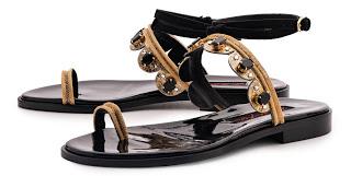 Shoe of the Day | Kendall Miles Pharaoh Calf Sandals