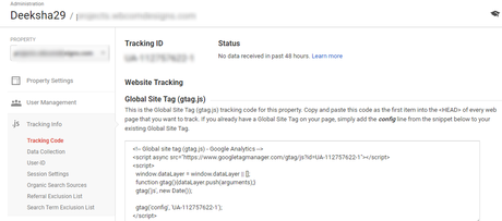 Add Google Analytics