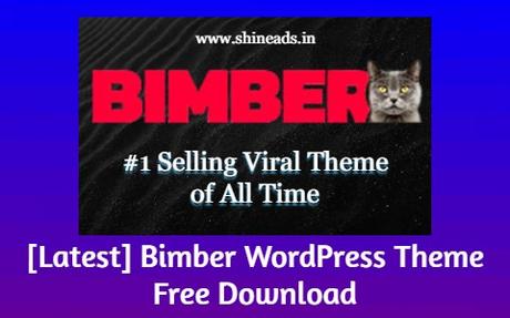 [Latest] Bimber WordPress Theme Free Download