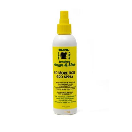 How To Treat Your Dry And Itchy Scalp? Jamaican Mango & Lime No More Itch Gro Spray 8oz