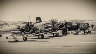 2010 Wings Over Wine Country, P-40 Warhawk, Yak-3U,