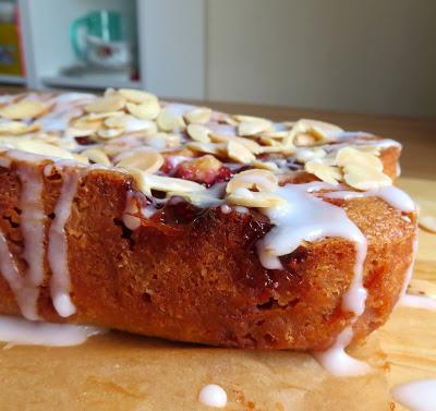 Small Batch Bakewell Blondies