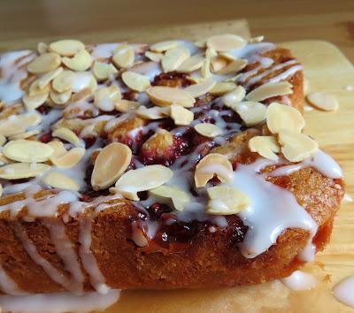 Small Batch Bakewell Blondies