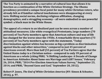 Want to Know Why, Even Now, More Than Half of US White Christians Stand with Trump? See Robert P. Jones on GOP's White Christian Strategy