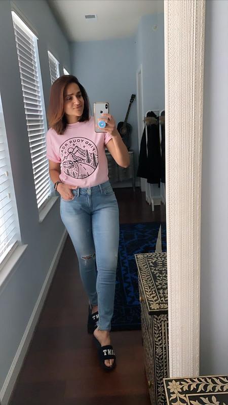 Work From Home Jeans & Tee Tanvii.com