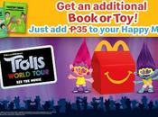 Collect Trolls World Tour Toys Happy Meal Readers Books Php35 Each with Add-On Promos