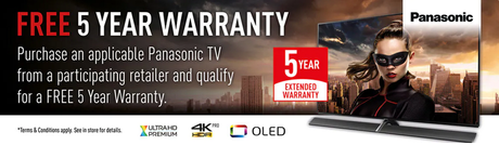 Panasonic 5 Year Warranty Promotion! Panasonic 5 Year Promotion - Panasonic Retailer Northern Ireland - Panasonic Deals Dalzells