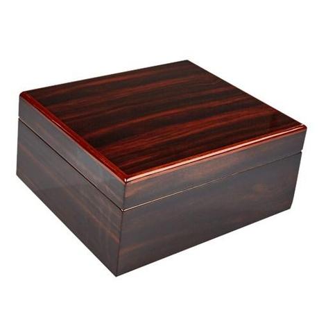 Savoy Classic Macassar Humidor - 50 Cigar ct