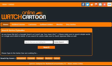 Watchcartoononline dubbed anime online list