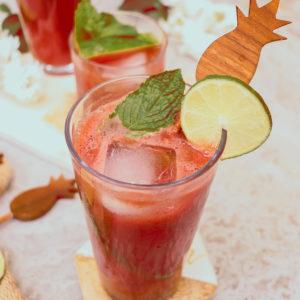 Chili Watermelon Agua Fresca- Summer Mocktail