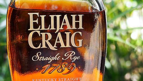 Elijah Craig Rye Whiskey Top Label