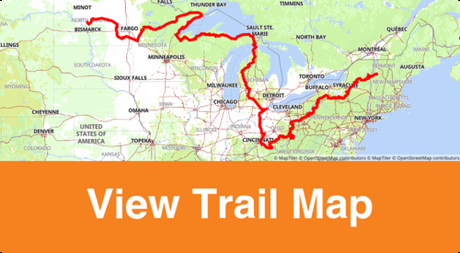 North America Top 10 trails on Hiiker since the lockdown