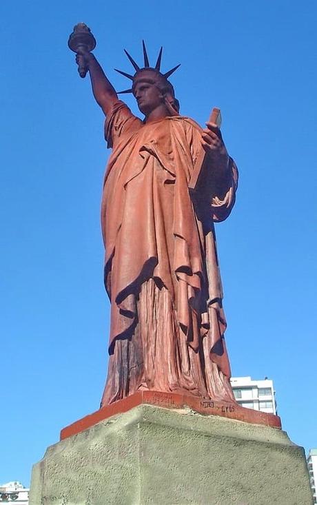 The Four Statues of Liberty by the Sculptor Bartholdi