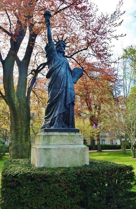 The Four Statues of Liberty by the Sculptor Bartholdi