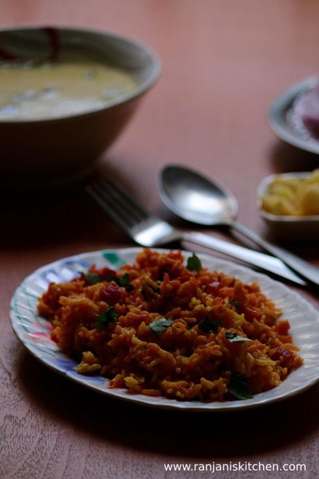 Beetroot rice recipe | Beetroot pulao recipe