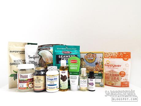 iHerb Haul: Baby products, superfoods, health supplements and beauty products