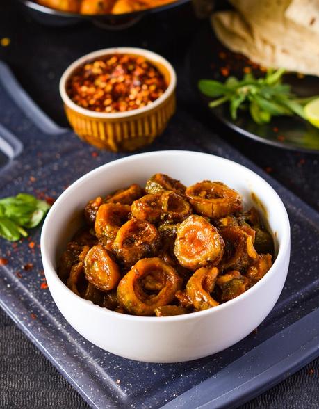 Khatta Meetha Karela, Sweet and Sour Bitter Gourd