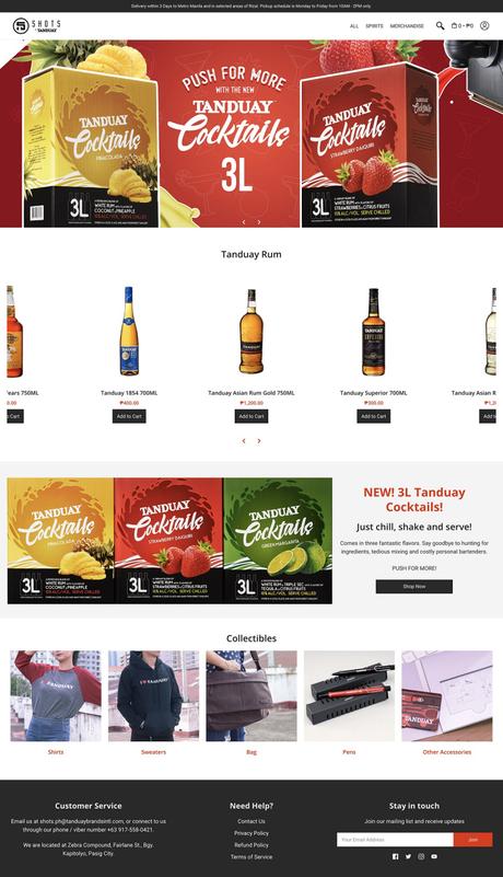Tanduay’s Exciting New Cocktail Flavors Now Available via Shots.ph
