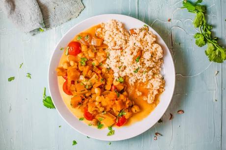 Butternut Squash and Chickpea Curry