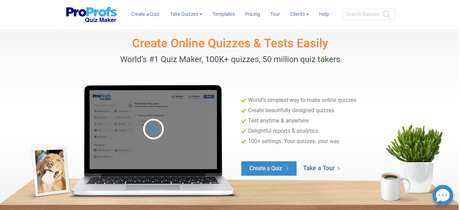 pro profs, Quiz Creator Tools